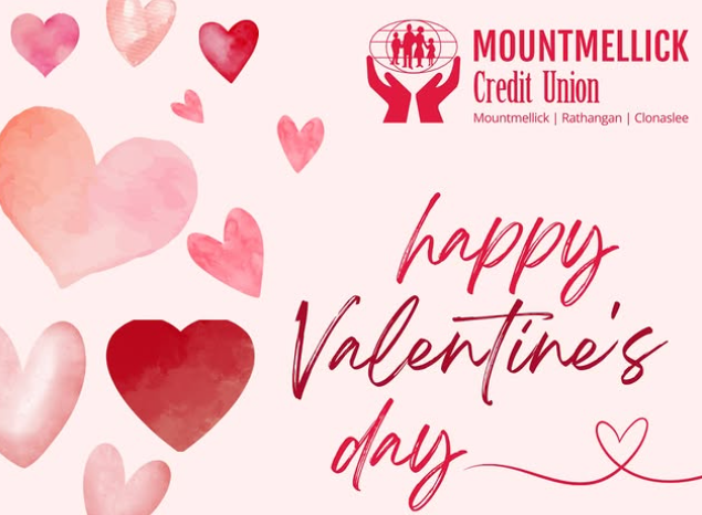 Valentines Day at Mountmellick Credit Union